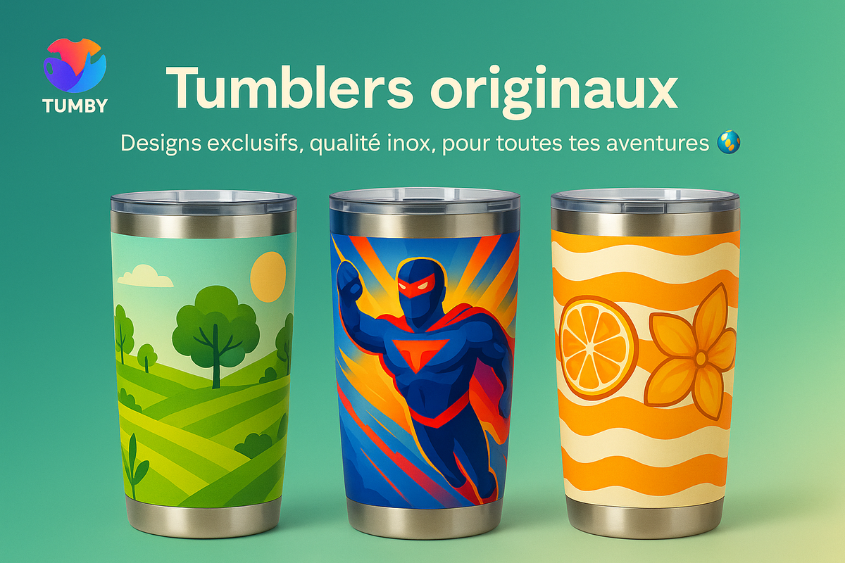 Tumblers originaux & designs exclusifs – TUMBY