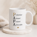 Mug Papa Protecteur Aimant Présent Admirable – Cadeau Fête des Pères