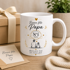 Mug Bonne Fête Papa – Meilleur Papa N°1