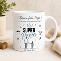mug super papa cadeau fête des pères Tumby
