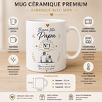 Mug Bonne Fête Papa – Meilleur Papa N°1