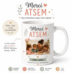 Mug Merci ATSEM Personnalisé avec Photo