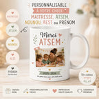 Mug Merci ATSEM Personnalisé avec Photo