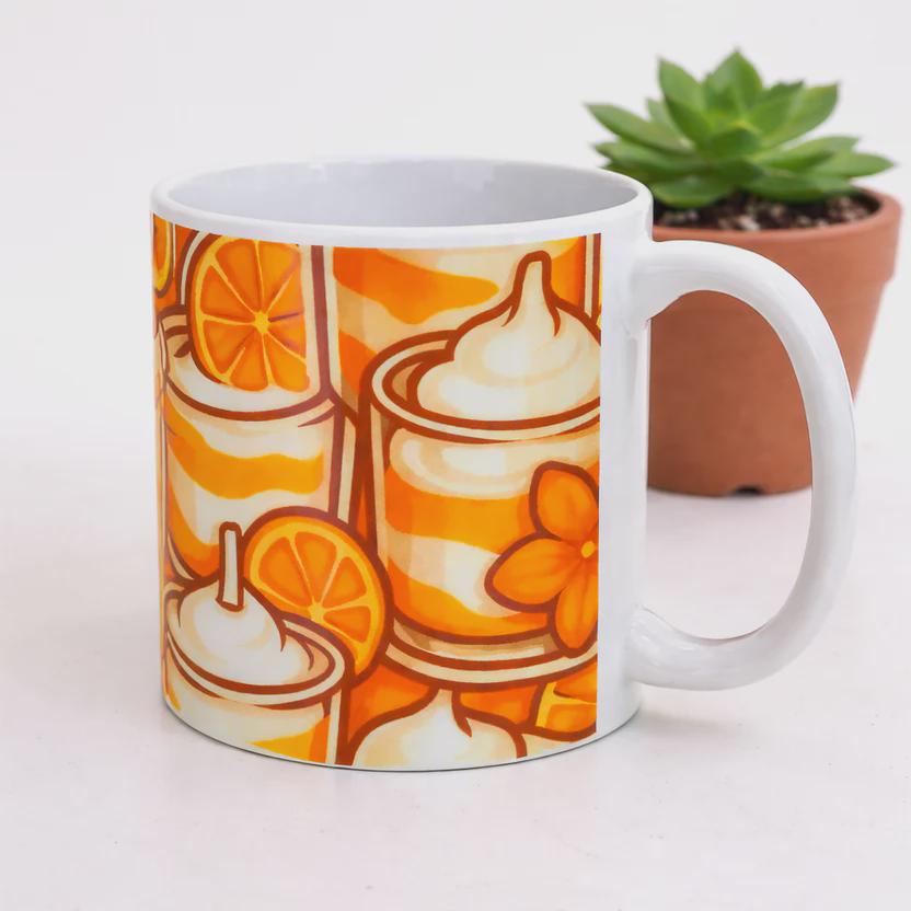 Mug Brise d'Été BAKOUGIE – Tasse céramique design solaire