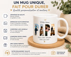 Mug Personnalisé Photo et Prénom, Tasse Personnalisée papa, Cadeau Papa Fête des Pères, tasse papa personnalisée, Mug fêtes des pères