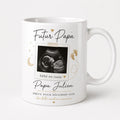 Cadeau Futur Papa Personnalisé, Annonce Grossesse Papa, Mug Photo Échographie, Tasse Bébé en Route, Idée Cadeau Fête des Pères