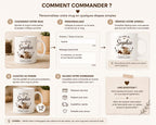Mug Café Personnalisé avec Prénom – Tasse Expresso Cadeau Amateur de Café