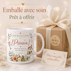 Mug Crémaillère Personnalisé, Cadeau Nouvelle Maison avec Prénom et Date