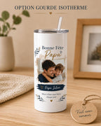 Cadeau Fête des Pères, Tasse Papa Personnalisée Photo Prénom Texte, Mug Papa Céramique Fait Main France, Idée Cadeau Papa Original __etsy:8210226258
