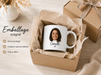 tasse personnalisée photo tête