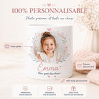 Mug personnalisé photo enfant, prénom et texte – Tasse cadeau famille, maman, papa, mamie ou papi