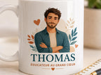 Mug éducateur personnalisé avec prénom – Cadeau métier et remerciement