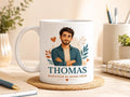Mug éducateur personnalisé avec prénom – Cadeau métier et remerciement