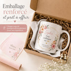 Mug personnalisé à offrir pour un départ de collègue, un anniversaire ou un remerciement.