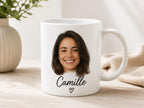 tasse personnalisée photo tête