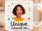 Mug photo tête personnalisé – Cadeau collègue humoristique avec visages