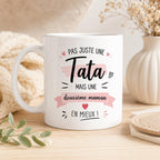 Tasse personnalisée Tata – Mug avec prénom, cadeau original pour une tata