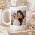 Tasse personnalisée photo et texte – Mug avec photo, cadeau personnalisé anniversaire couple famille - tasse céramique personnalisable