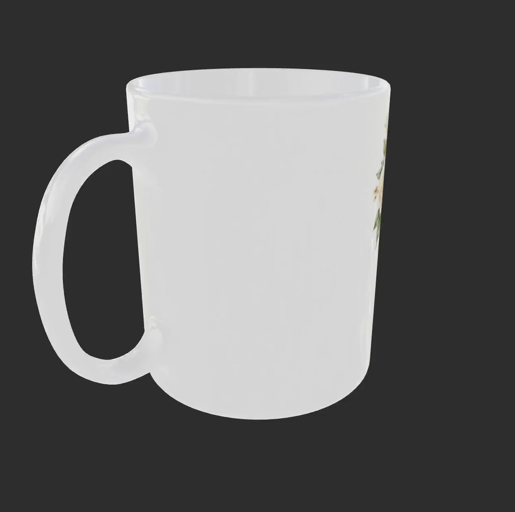 Mug mariage personnalisé prénoms et date