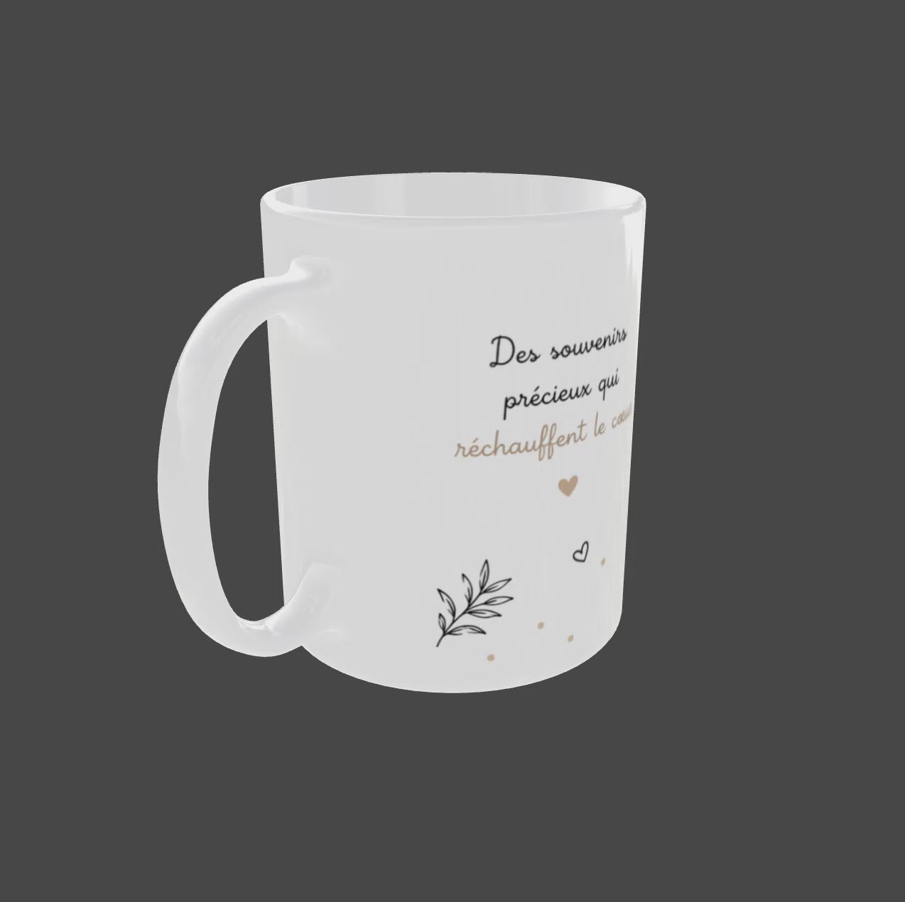Mug en céramique personnalisé