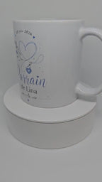 Mug Parrain Personnalisé | Cadeau Baptême Demande Parrain avec Prénom