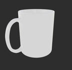 Mug collègue femme personnalisé avec prénom et message – tasse fleurie en céramique 325 ml