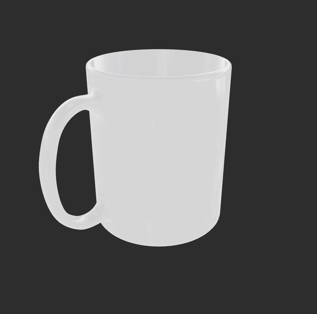 Mug en céramique Staffordshire bull terrier